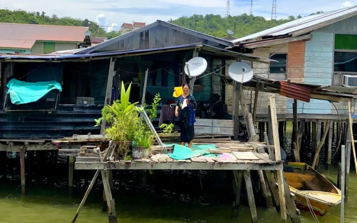 カンポン・アイール ブルネイ 観光 水上集落