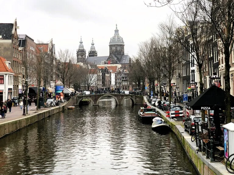 オランダ旅行 アムステルダム観光 運河