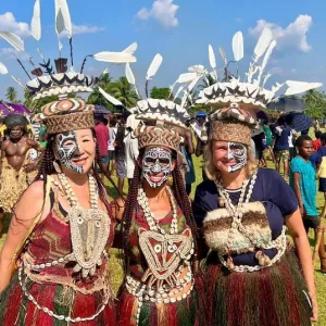 部族 コスプレ crocodile-festival sepik-river パプアニューギニア 観光 ambunti