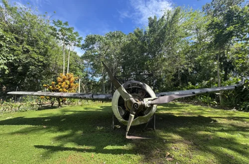 Vilu-Military-Museum ソロモン諸島 観光 ホニアラ 戦地跡