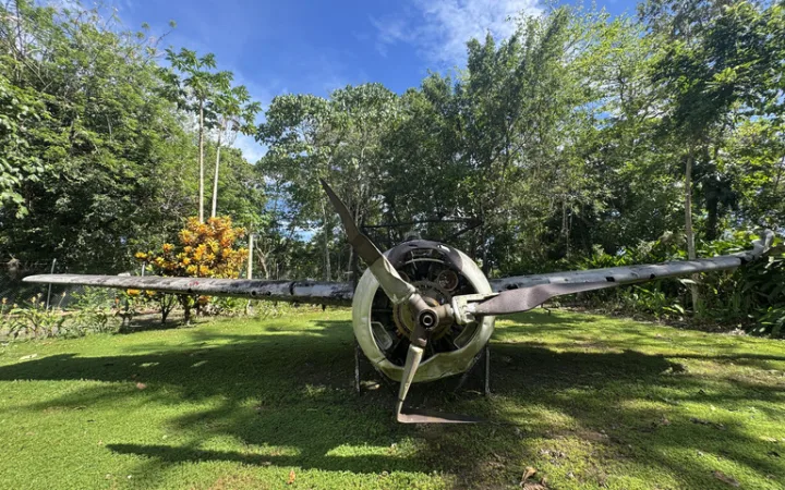 Vilu-Military-Museum ソロモン諸島 観光 ホニアラ 戦地跡