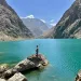 タジキスタンの観光名所、セブンレイクの風景 Seventh of the seven lakes (Haft-Kul)
