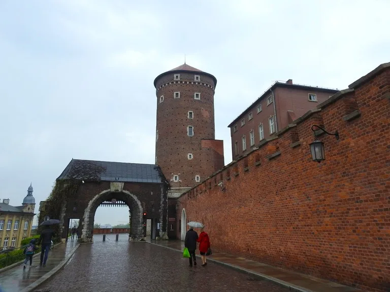 ポーランドのクラクフにあるWawel Royal Castle（ヴァヴェル城）