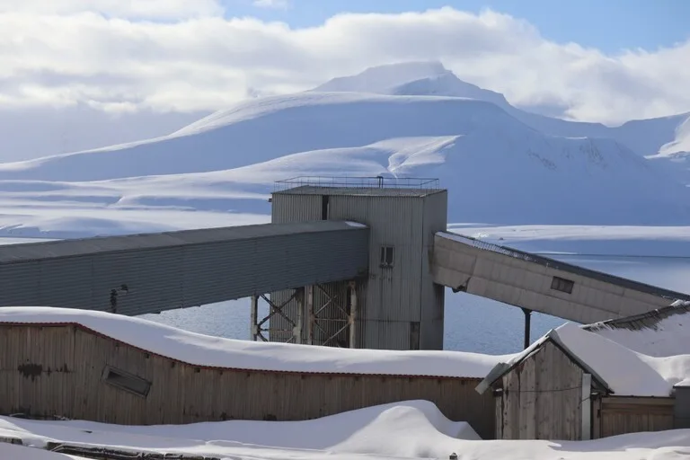 バレンツブルグの炭鉱システムの一部