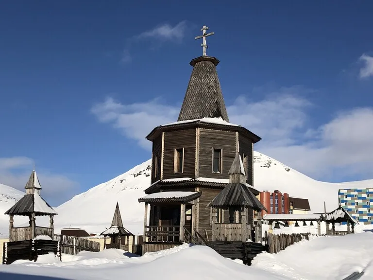 Barentsburg Church(バレンツブルグ教会)の外観