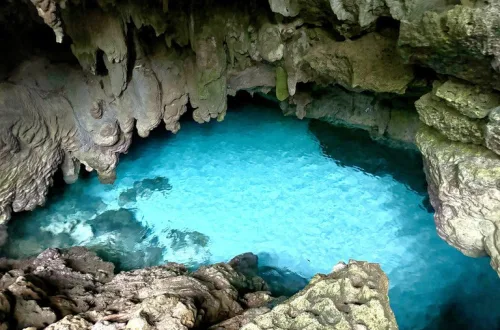 クリスマス島の人気観光スポットThe Grotto(グロット)の風景