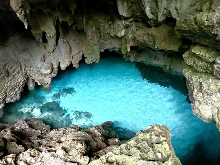 クリスマス島の人気観光スポットThe Grotto(グロット)の風景