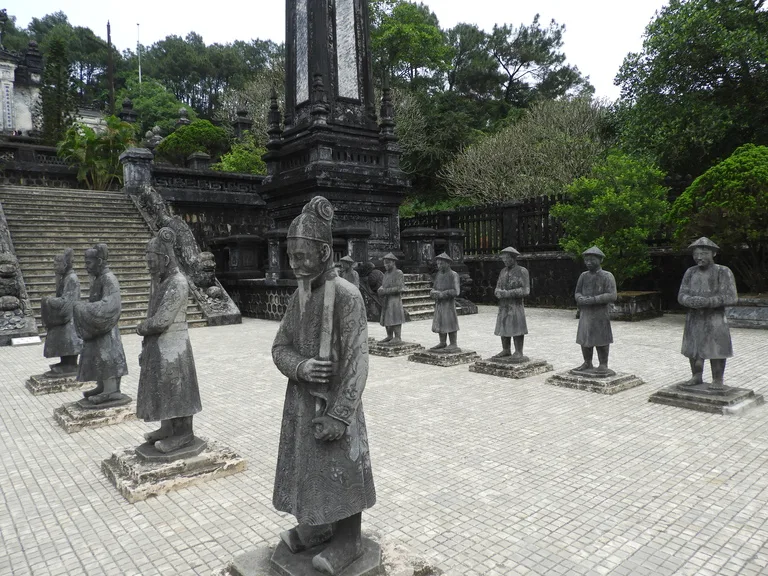 ベトナム、フエにある第１２皇帝カイディン帝の霊廟（Khai Dinh Tomb）