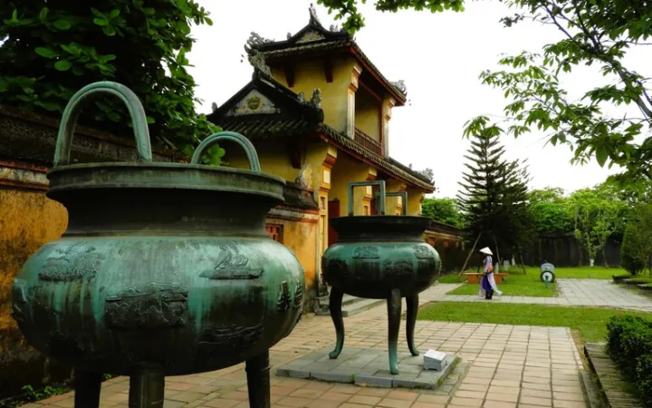 フエ観光の中心となる世界遺産フエ王宮（Imperial City）