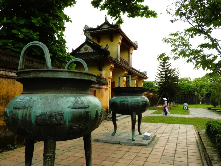 フエ観光の中心となる世界遺産フエ王宮（Imperial City）