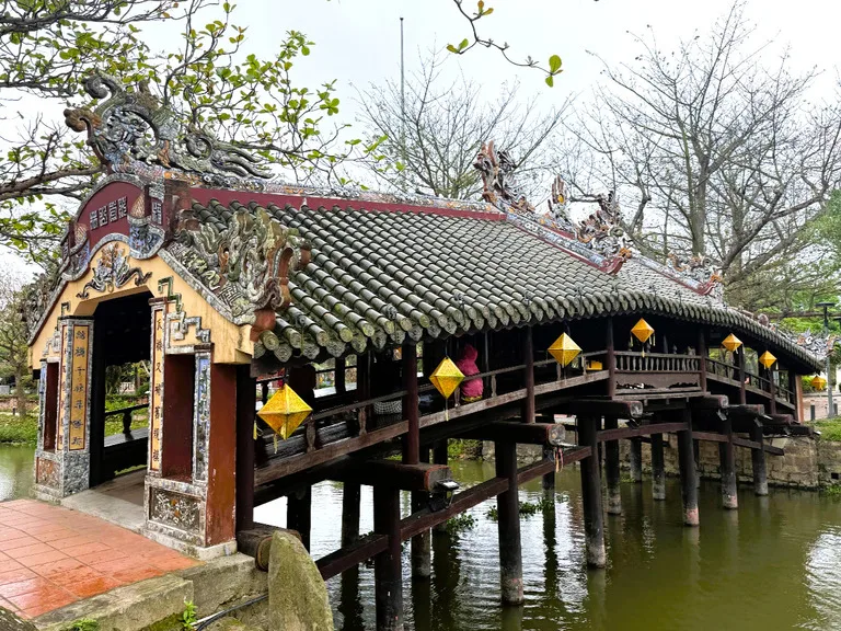 ベトナム、フエにあるタイン・トアン橋（Thanh Toan Bridge）