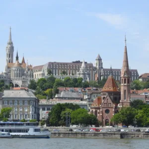 ハンガリーのブダペスト、観光の中心地