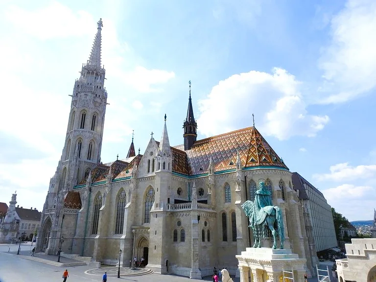 ハンガリーの首都ブダペストにあるマーチャーシュ聖堂(聖母マリア聖堂)