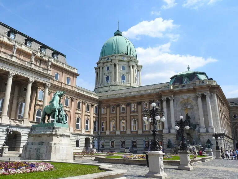 ハンガリーの首都ブダペストにあるブダ城(ブダ王宮)