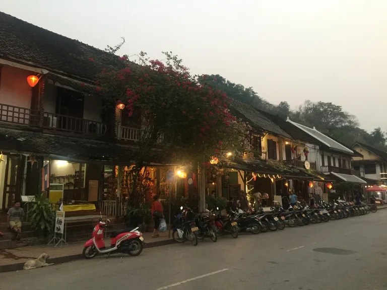 ルアンパバーンの街並み