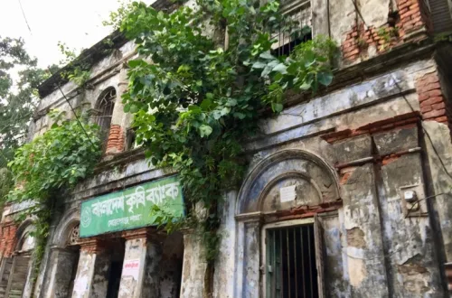 バングラデシュ・モングラの古い建物