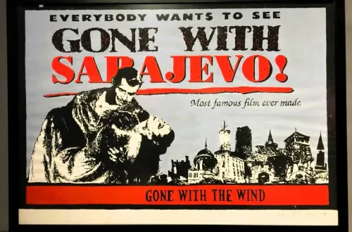 ボスニアヘルツェゴビナのサラエボにあるGallery 11/07/95の展示品