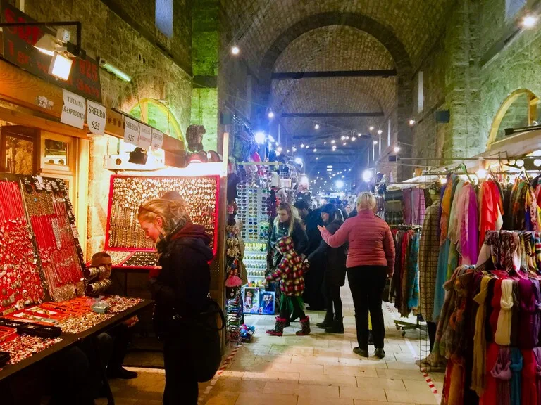 サラエボのマーケット