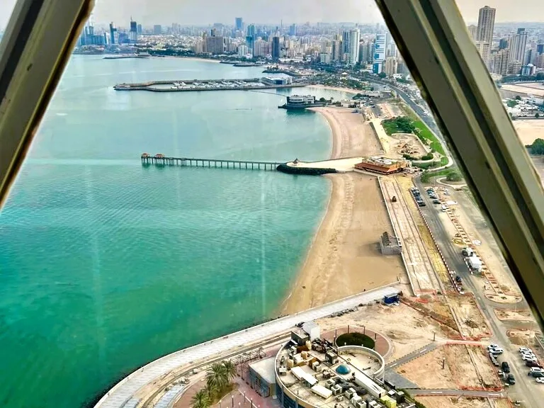 クウェートタワーからの眺め