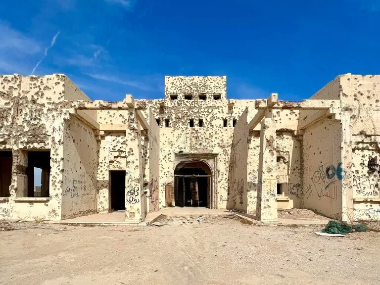 クウェートのファイラク島にあるバンク・アル=ワタニ遺跡(Failaka Island – Ruins of Bank al Watani)