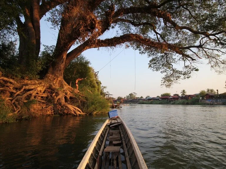 ラオスのシーパンドン（Si Phan Don／Four Thousand Islands）