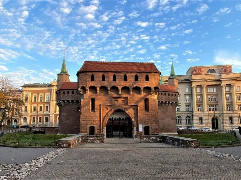 ポーランドの世界遺産クラクフにあるバービカン