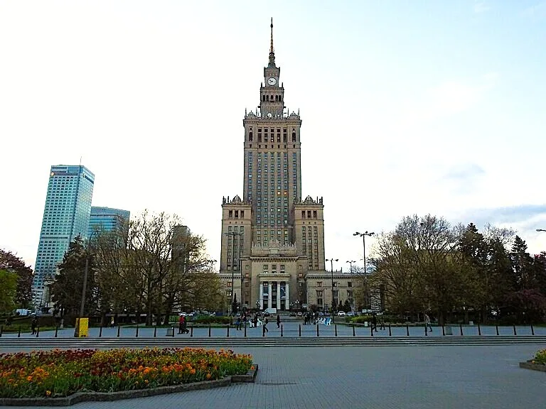 ワルシャワの科学文化宮殿（Palace of Culture and Science）