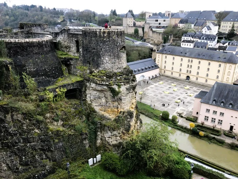 ルクセンブルグの世界遺産、ボックの砲台(Casemates du Bock)