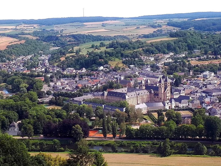 ルクセンブルグのエヒテルナハ(Echternach)風景