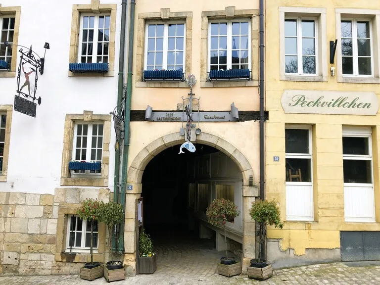 ルクセンブルグのパサージュ・デュ・パレ(Passaig du Palais)