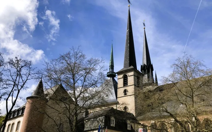 ルクセンブルグの旧市街の街並み