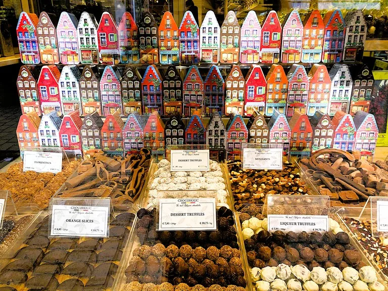 ベルギーのお土産、チョコレートとパッケージ