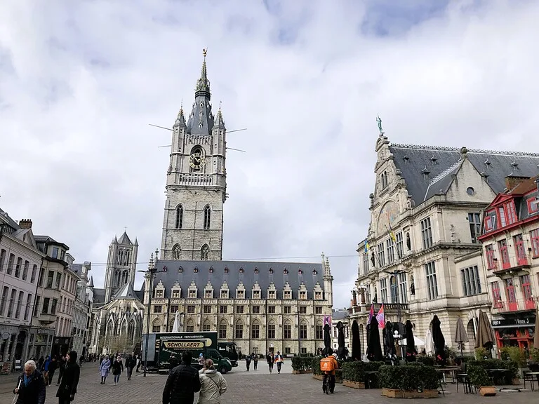 ゲント旧市街のシンボル、ゲントの鐘楼 Het Belfort van Gent