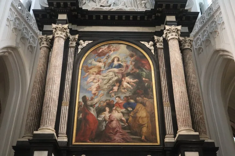 アントワープのノートルダム大聖堂にある聖母被昇天