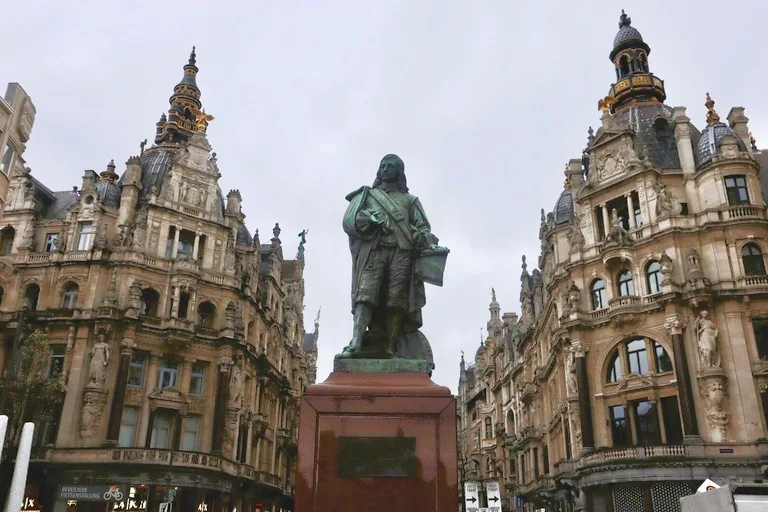 ベルギー、アントワープの街並み