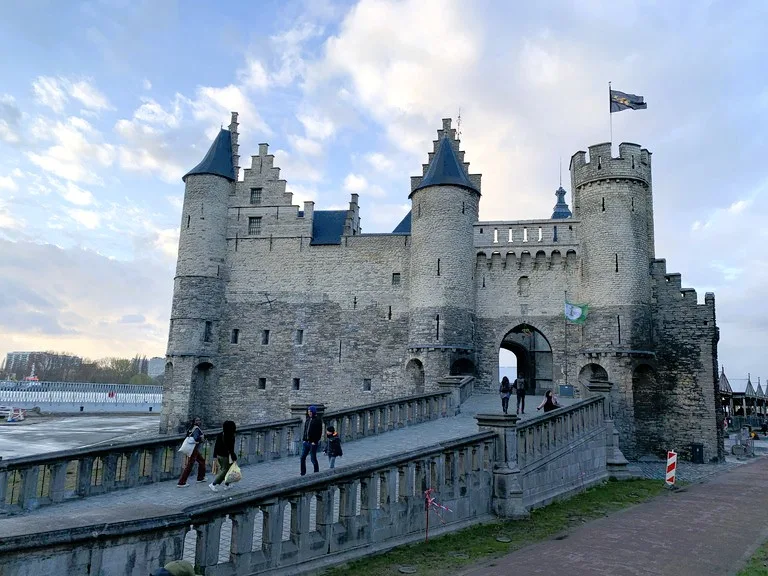 ベルギーのアントワープにあるヘット・ステーン