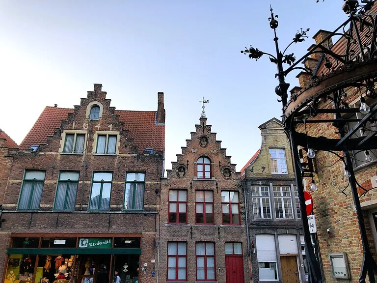 ベルギー、ブルージュの街並み