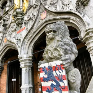 ベルギー、ブルージュの街並み