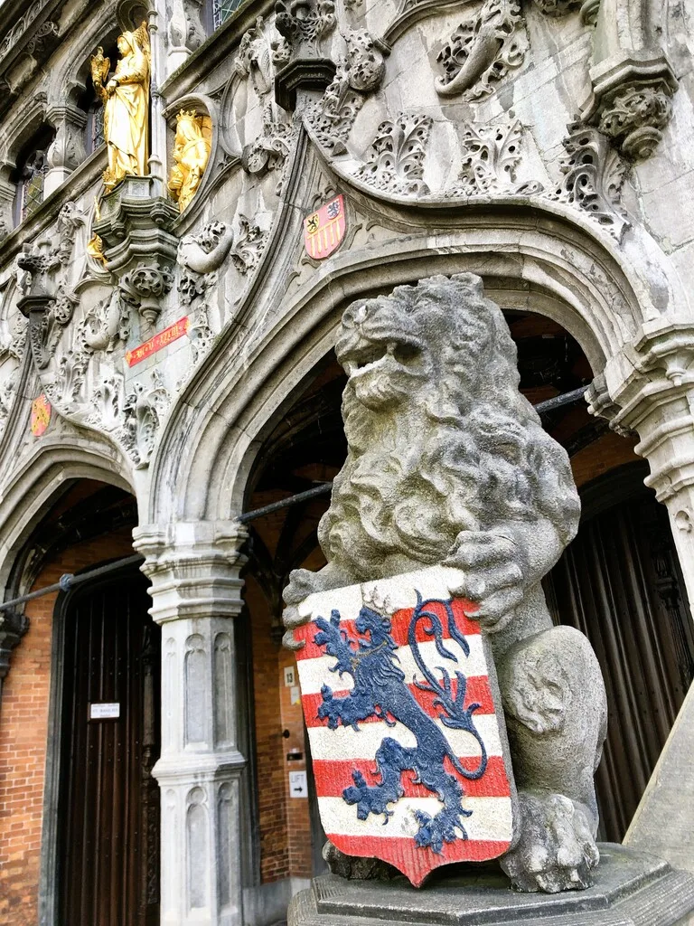 ベルギー、ブルージュの街並み