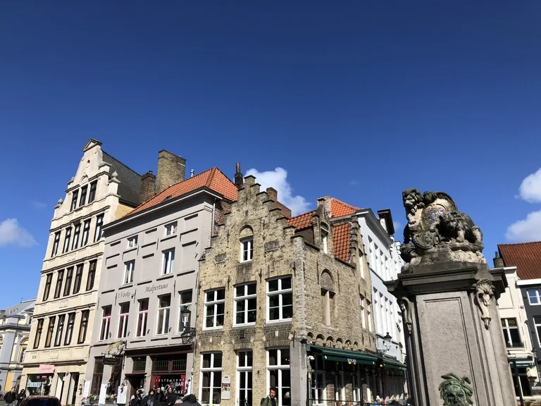 ベルギー、ブルージュの街並み