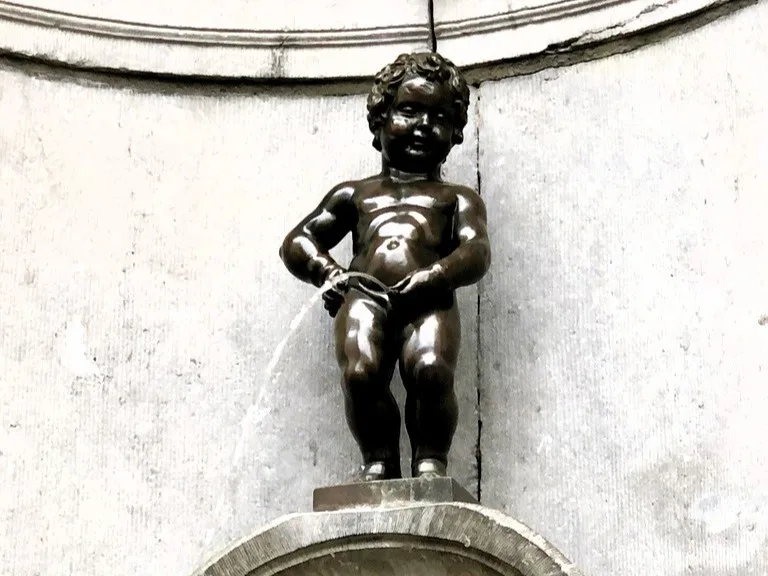 ベルギーの首都ブリュッセルにある小便小僧