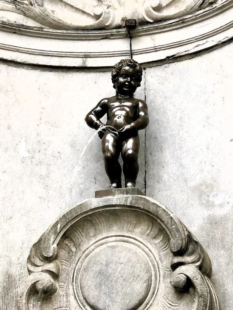 ベルギーのブリュッセルにある小便小僧（Manneken Pis）