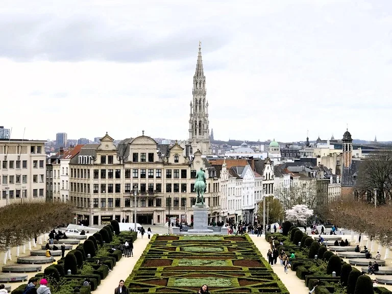 ベルギー、ブリュッセルにある芸術の丘（Mont des Arts）