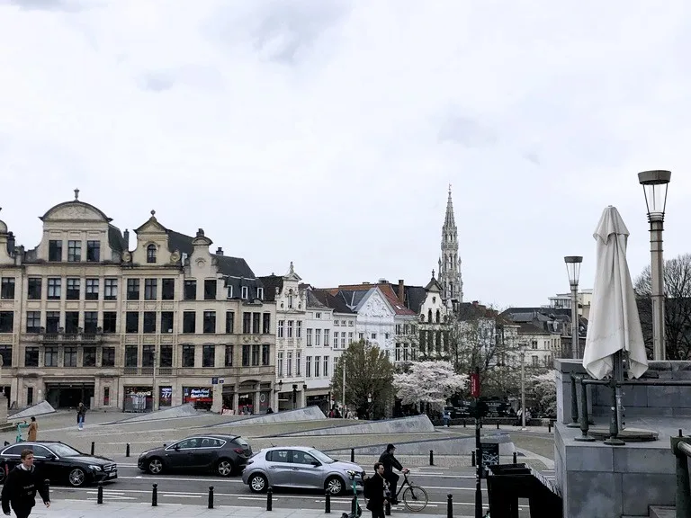 ブリュッセルの街並み