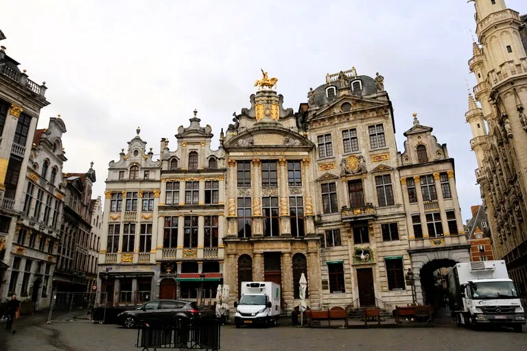 ブリュッセルのグラン・プラスの建物