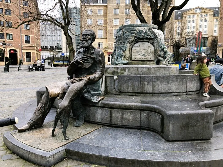 ブリュッセルのチャールズの像