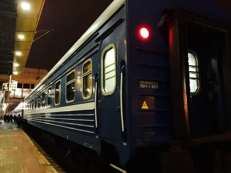 ベラルーシとウクライナを結ぶ鉄道