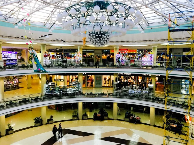 ベラルーシのショッピングモール