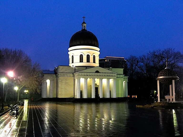 モルドバの首都、キシナウにあるナステレア大聖堂（Nativity Cathedral）