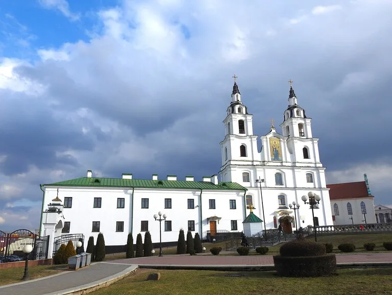 ベラルーシの首都ミンスクにある聖霊大聖堂（Holy Spirit Cathedral）